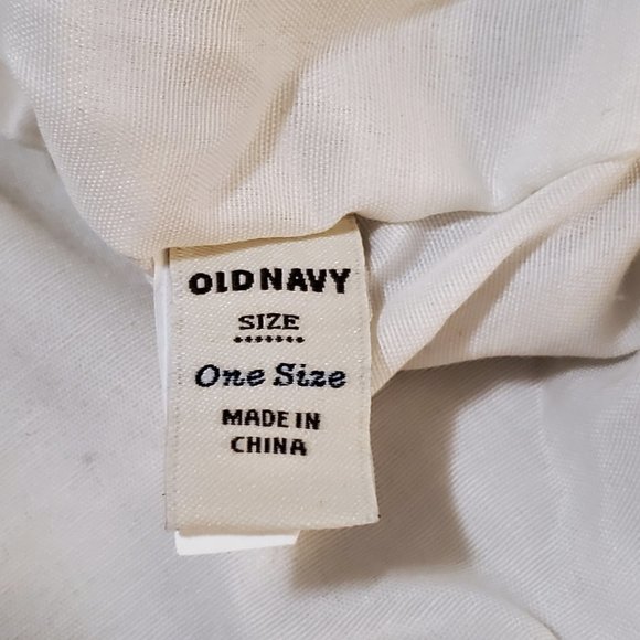 Gently Used Old Navy Clutch Purse, Linen and Faux Leather w/ Magnetic Closure - Picture 11 of 16